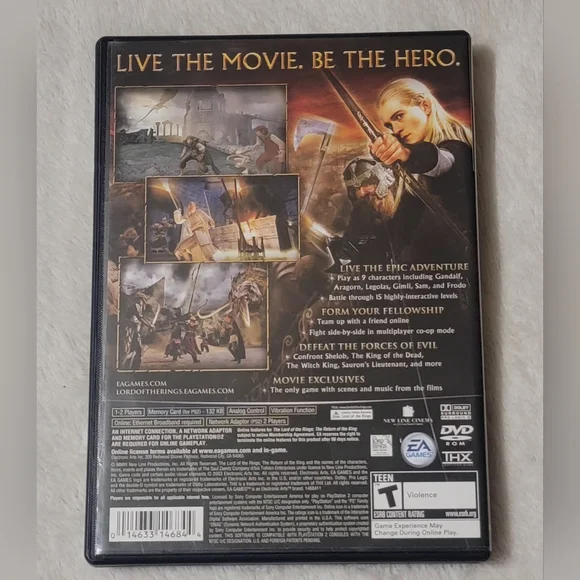 The Lord of the Rings Ps2 - Picture 4 of 8